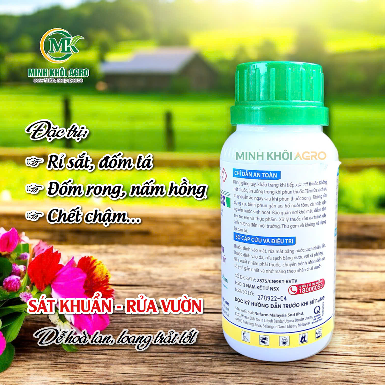 Thuốc trừ bệnh Champion 37.5SC - Chai 240ml